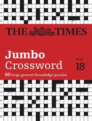 Book cover for The Times 2 Jumbo Crossword Book 18