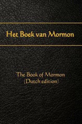 Cover of Het Boek Van Mormon