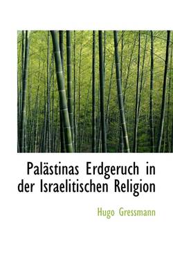 Book cover for Palastinas Erdgeruch in Der Israelitischen Religion