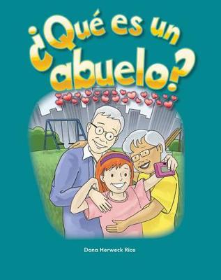 Book cover for Qu  es un abuelo? (What Makes a Grandparent?) Lap Book (Spanish Version)