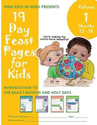 Book cover for 19 Day Feast Pages for Kids - Volume 1 / Book 4