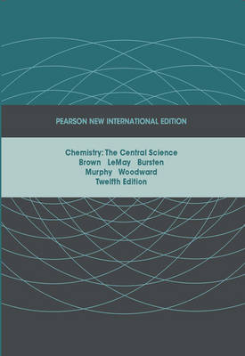 Book cover for Chemistry:The Central Science Pearson New International Edition, plus MasteringChemistry without eText