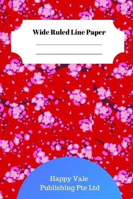 Book cover for Cute Japan Theme Wide Ruled Line Paper