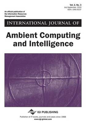 Cover of International Journal of Ambient Computing and Intelligence
