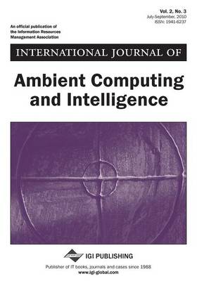 Book cover for International Journal of Ambient Computing and Intelligence