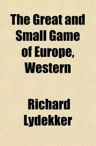 Cover of The Great and Small Game of Europe, Western