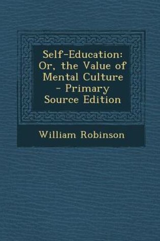 Cover of Self-Education