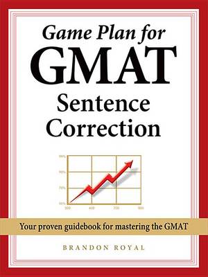 Book cover for Game Plan for GMAT Sentence Correction