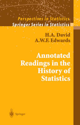 Cover of Annotated Readings in the History of Statistics