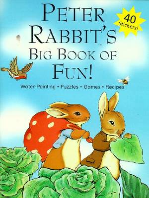 Book cover for Peter Rabbit's Big Book of Fun!