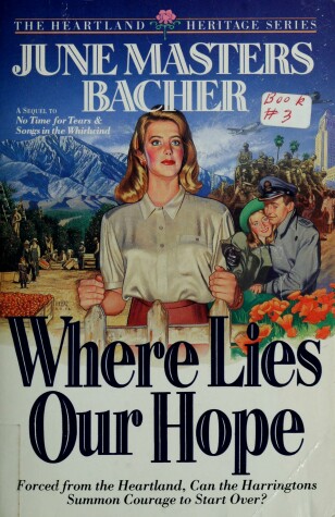 Book cover for Where Lies Our Hope Masters Bacher June