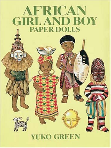 Cover of African Girl/Boy Paper Doll