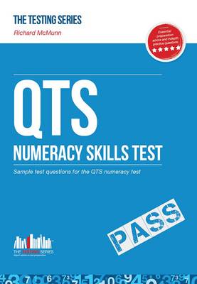 Book cover for QTS Numeracy Test Questions: The Ultimate Guide to Passing the QTS Numerical Tests