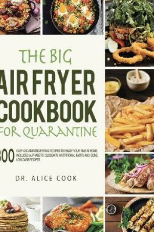 Cover of The Big Air Fryer Cookbook for Quarantine