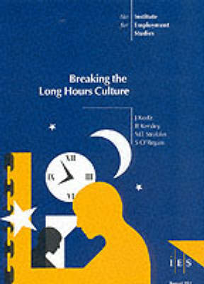 Book cover for Breaking the Long Hours Culture