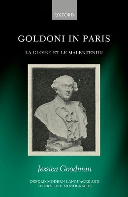 Book cover for Goldoni in Paris