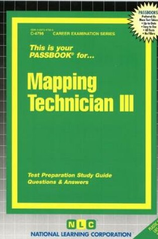 Cover of Mapping Technician III