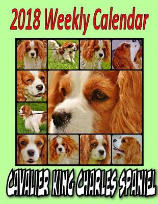 Book cover for 2018 Weekly Calendar Cavalier King Charles Spaniel