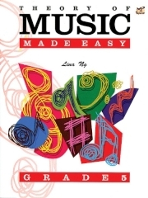 Book cover for Theory of Music Made Easy. Grade 5