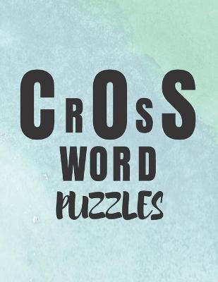 Book cover for crossword puzzles