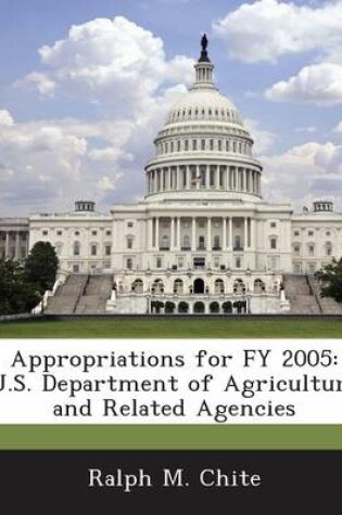 Cover of Appropriations for Fy 2005