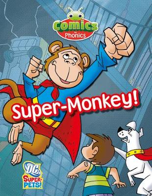 Book cover for T362A MF Comics for Phonics Super-Monkey 6-pack Green C Set 27