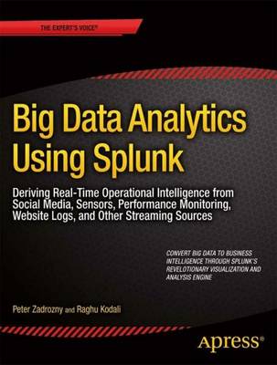 Book cover for Big Data Analytics Using Splunk