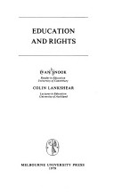 Cover of Education and Rights