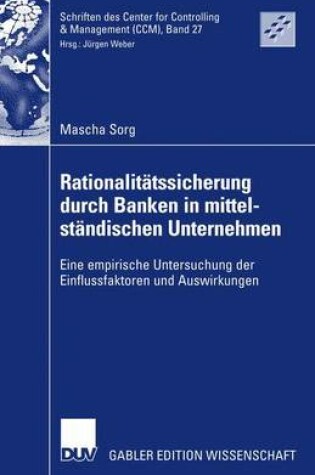 Cover of Rationalitätssicherung durch Banken in mittelständischen Unternehmen