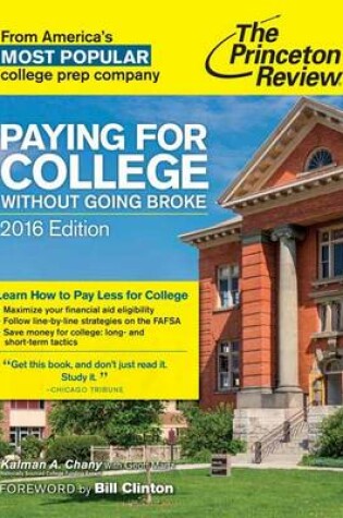 Cover of Paying For College Without Going Broke, 2016 Edition