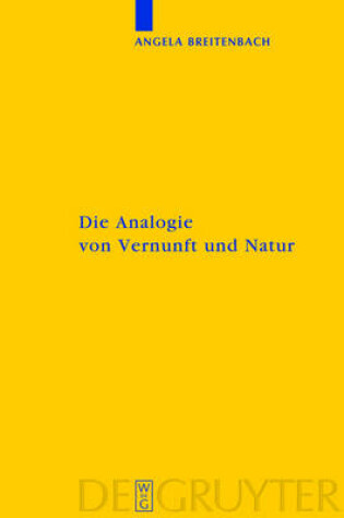 Cover of Die Analogie Von Vernunft Und Natur