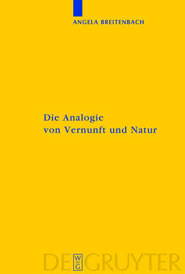 Book cover for Die Analogie Von Vernunft Und Natur