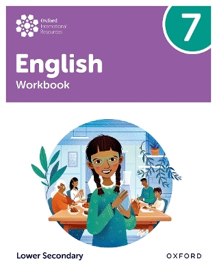 Book cover for Oxford International Lower Secondary English: Workbook 7