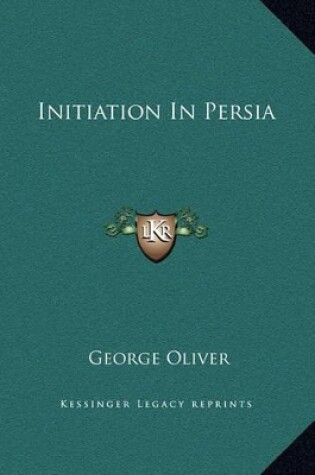 Cover of Initiation In Persia