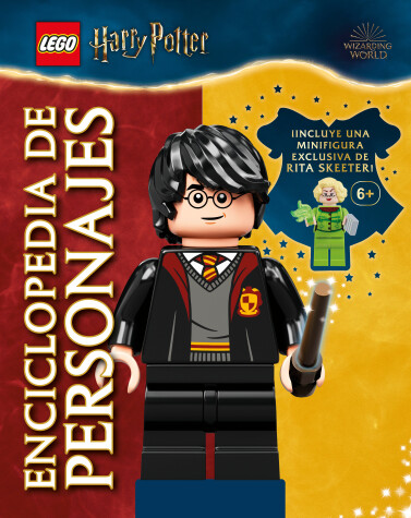 Book cover for LEGO Harry Potter Enciclopedia de personajes (Character Encyclopedia)