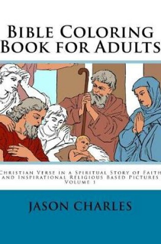 Cover of Bible Coloring Book for Adults