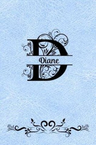 Cover of Split Letter Personalized Name Journal - Diane