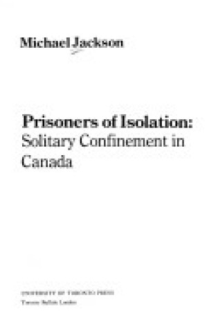 Cover of Prisoners of Isolation