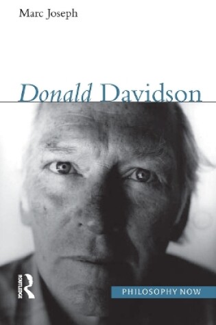 Cover of Donald Davidson