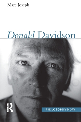 Book cover for Donald Davidson