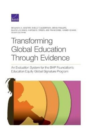 Cover of Transforming Global Education Through Evidence