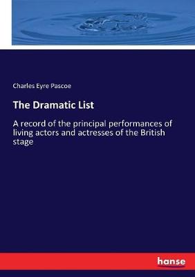 Book cover for The Dramatic List