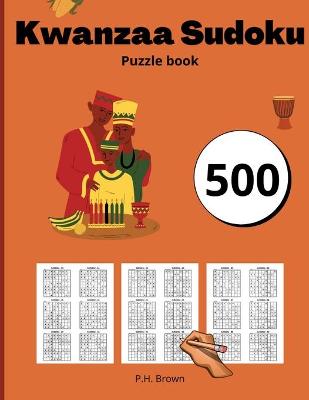 Book cover for Kwanzaa Sudoku Puzzle Book
