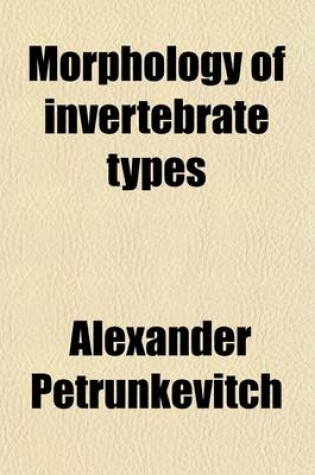 Cover of Morphology of Invertebrate Types