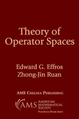 Cover of Theory of Operator Spaces