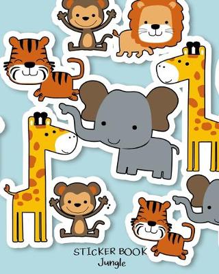 Book cover for Sticker Book Jungle