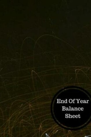 Cover of End of Year Balance Sheet