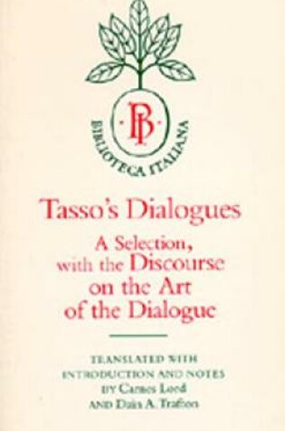 Cover of Tasso's Dialogues