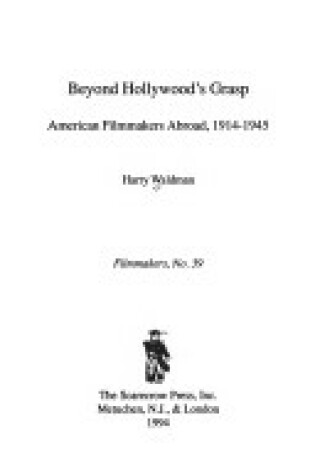 Cover of Beyond Hollywood's Grasp