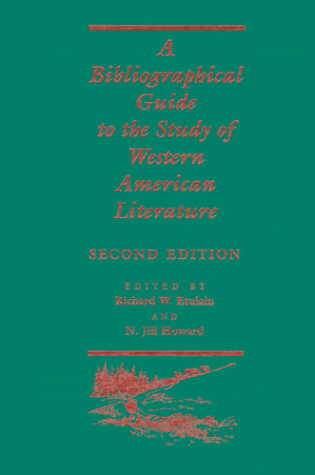 Cover of A Bibliographical Guide to the Study of Western American Literature